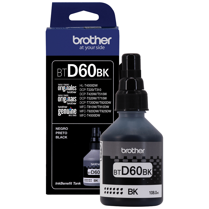 Insumos de Impresión Bt 5001 Juego Completo Original Tinta Brother Bt60  Negra heagle.ir