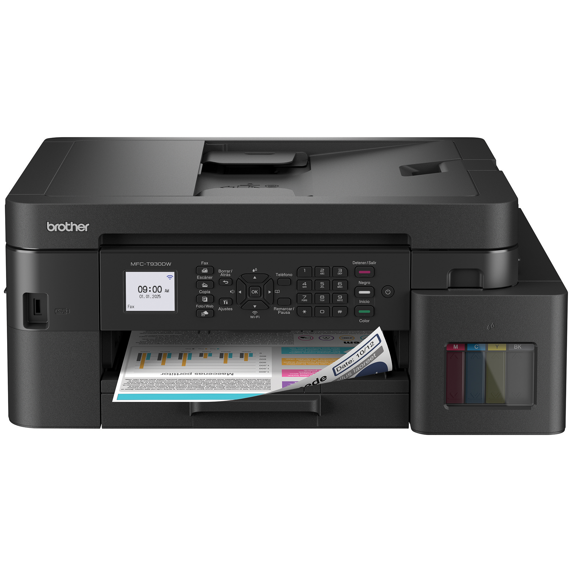 Impresora Brother InkBenefit Tank MFC-T930DW Duplex WiFi Multifuncional