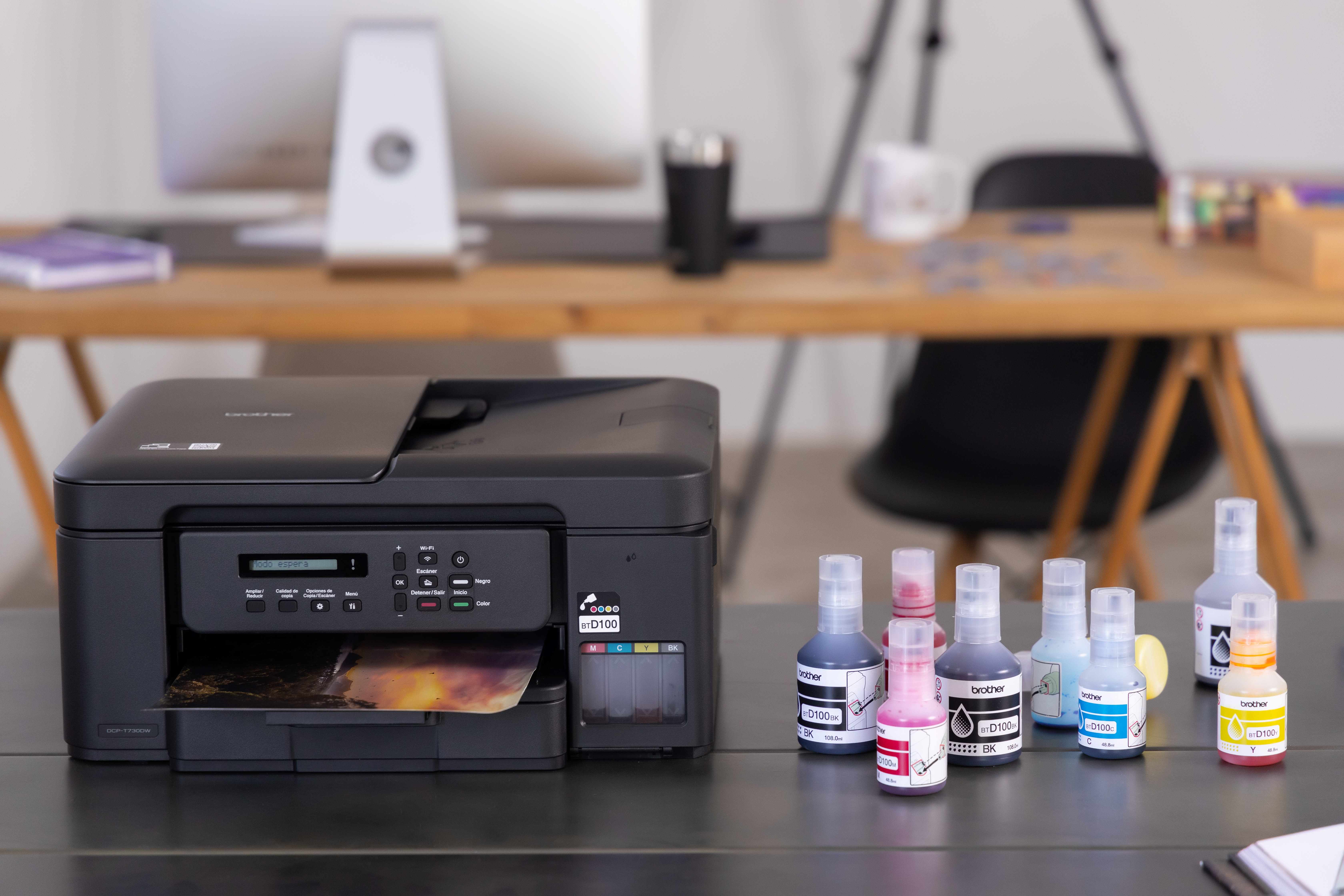 Impresora Brother InkBenefit Tank DCP-T730DW Duplex WiFi Multifuncional